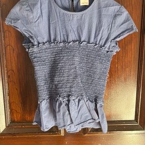 Cinque a sept smocked top